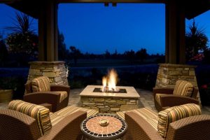 fire pit plumbing installation in Georgetown, TX